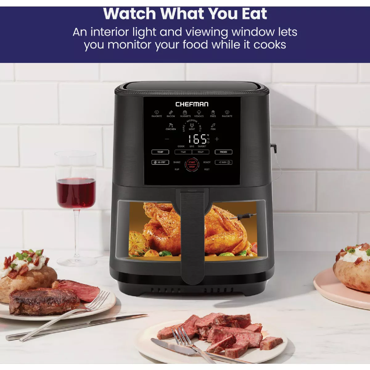 Chefman 6 Qt. TurboFry Touch Digital Air Fryer - photo 9