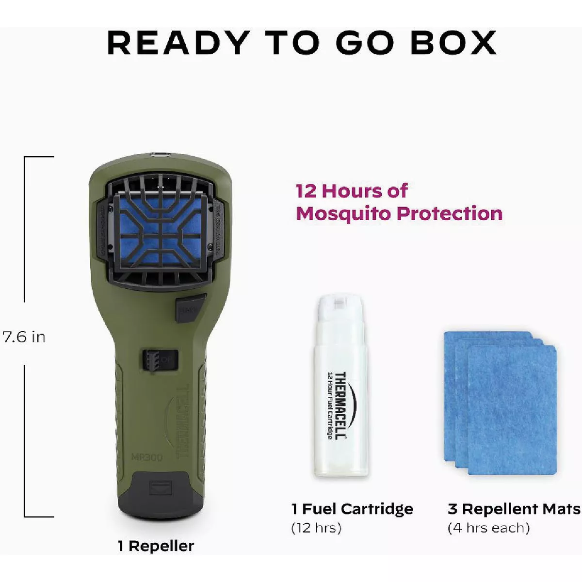 Thermacell 12 Hr. Green Mosquito Repellent Appliance - photo 2