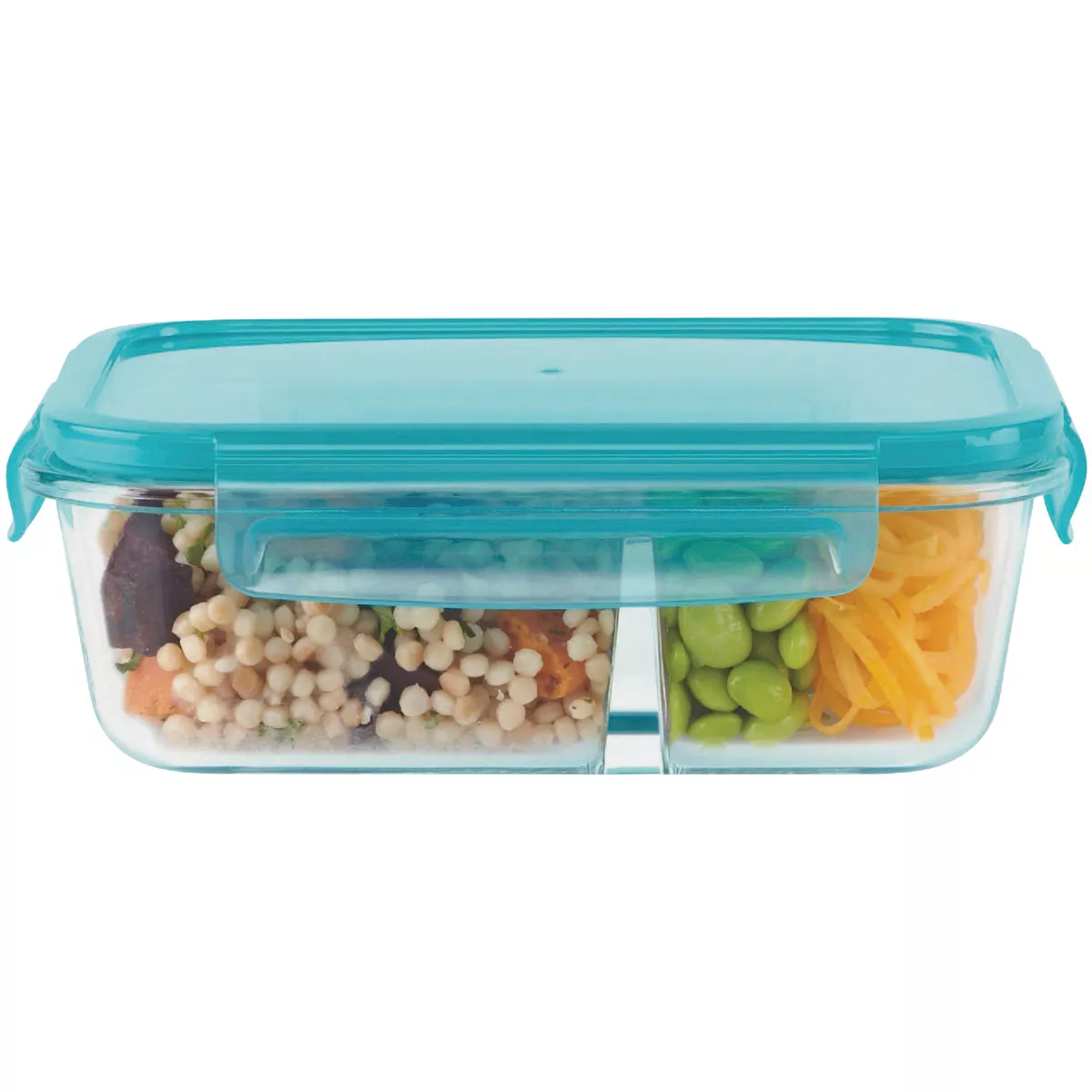 Pyrex MealBox 3.4 Cup Rectangle Storage Container with Plastic Cover - photo 2