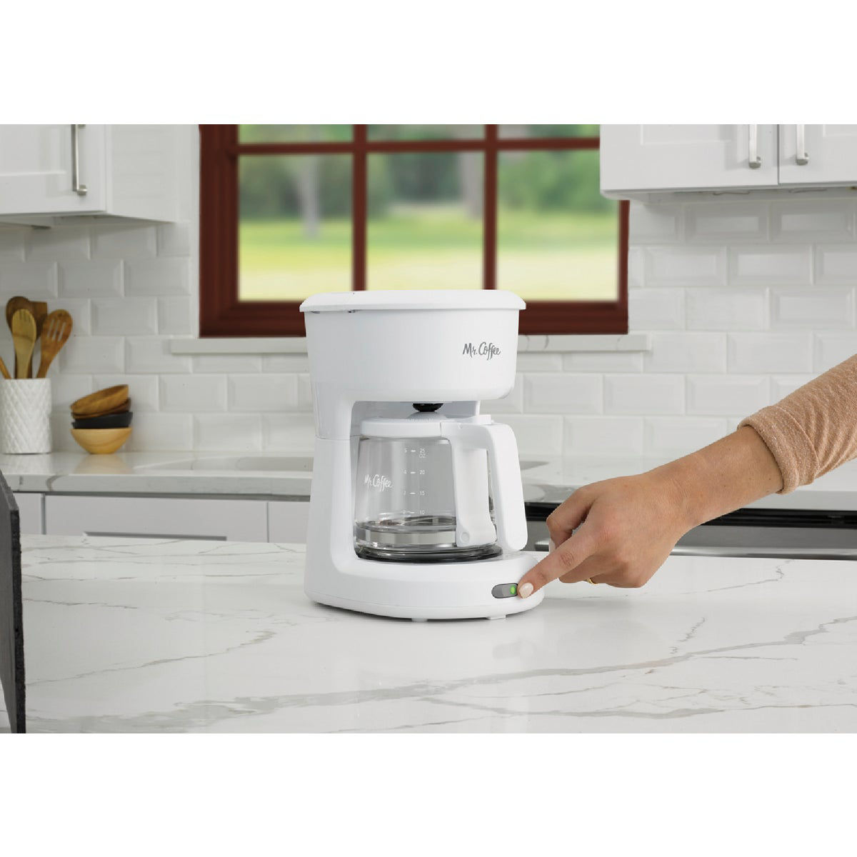 美品　FLOW five M-R Mr. Coffee® Drip Small 5-Cup Coffee Maker with Filter, Black