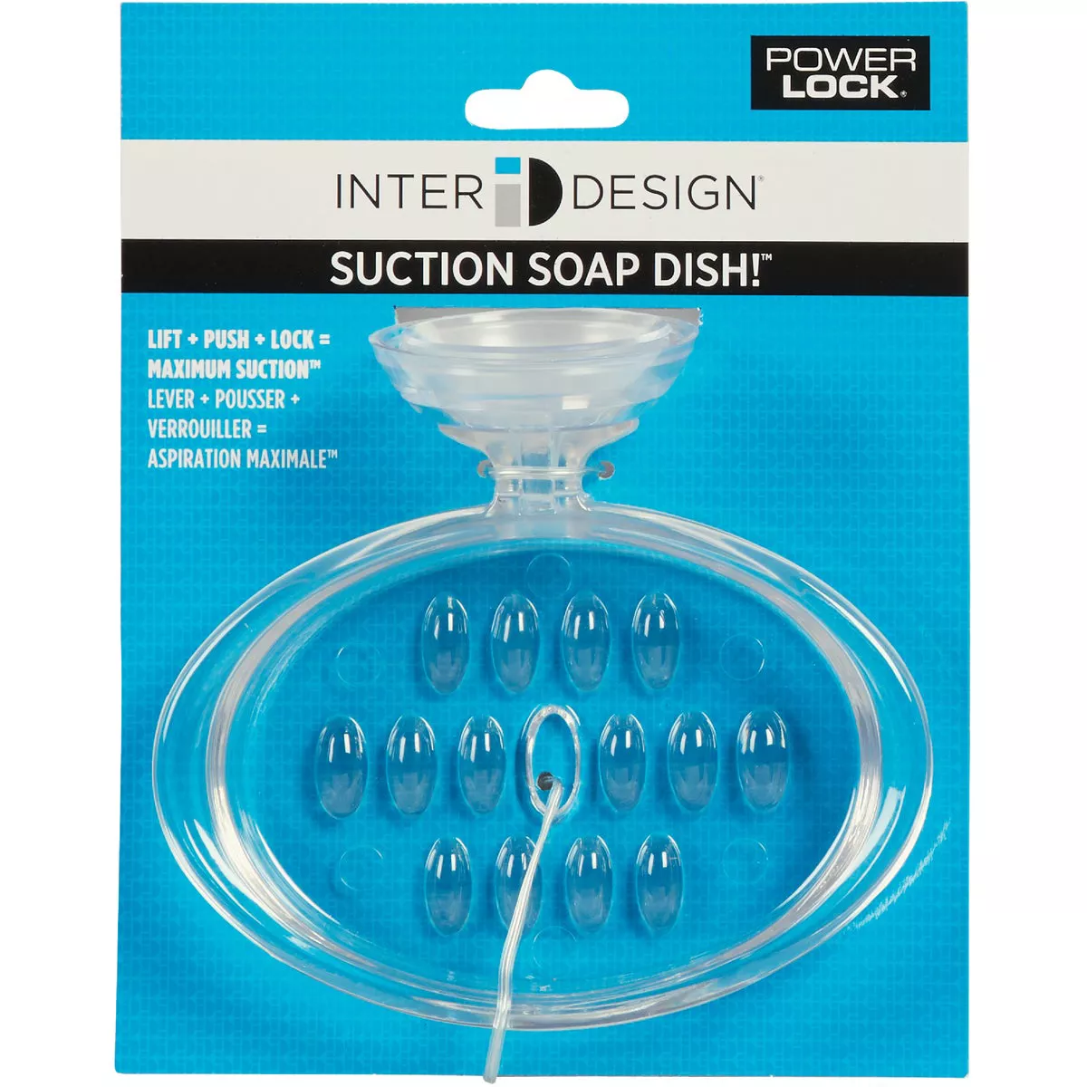 iDesign Power Lock Clear Soap Dish - photo 2