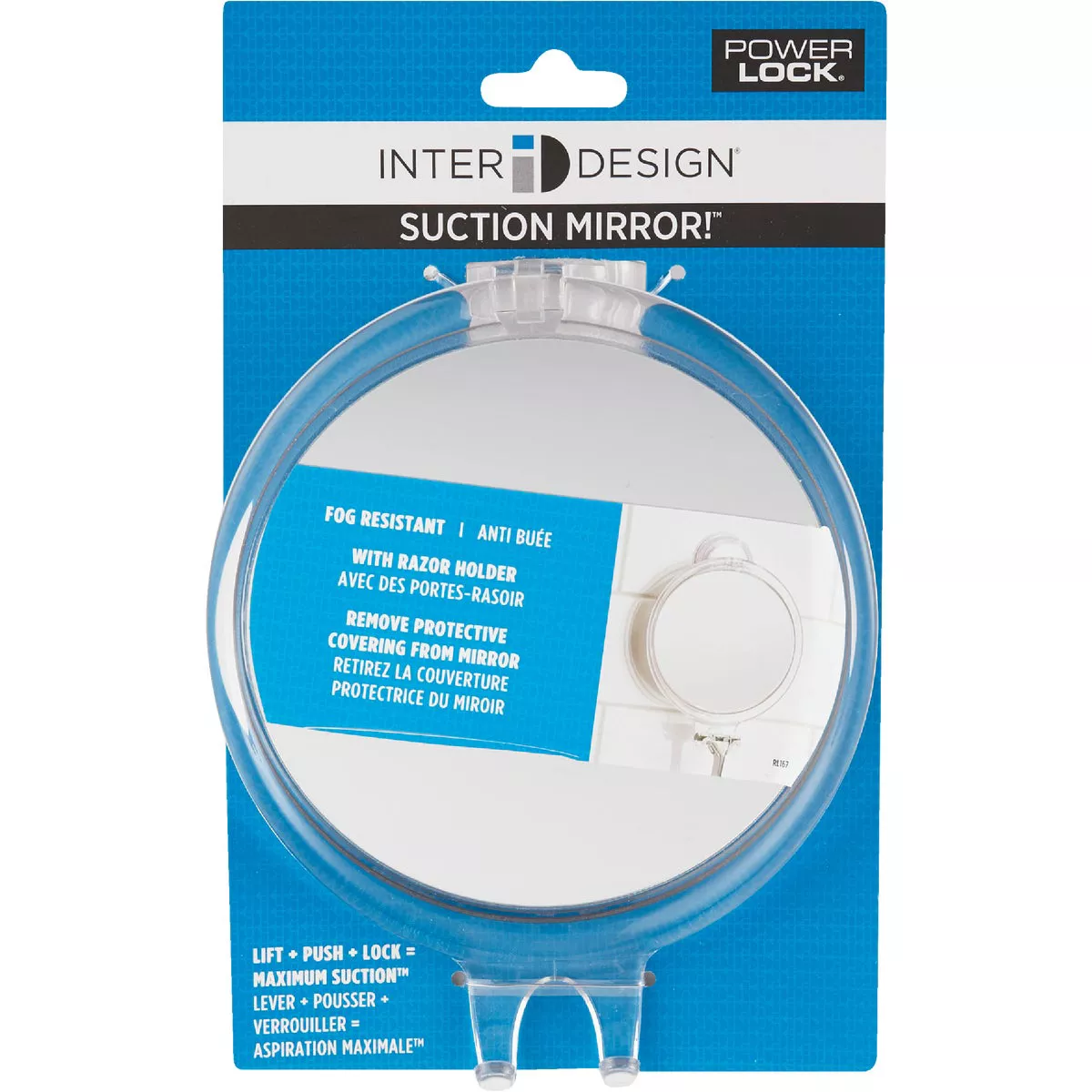 iDesign Franklin Suction Fog-Free Mirror - photo 2