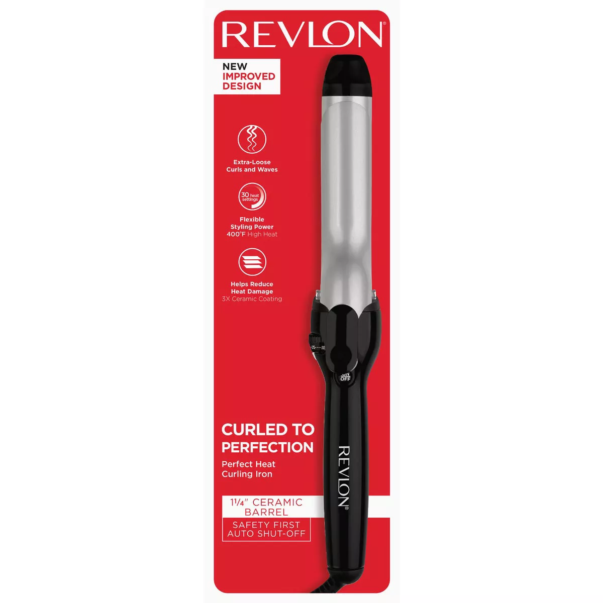 Revlon 1-1/4 In. Ceramic Curling Iron - photo 3
