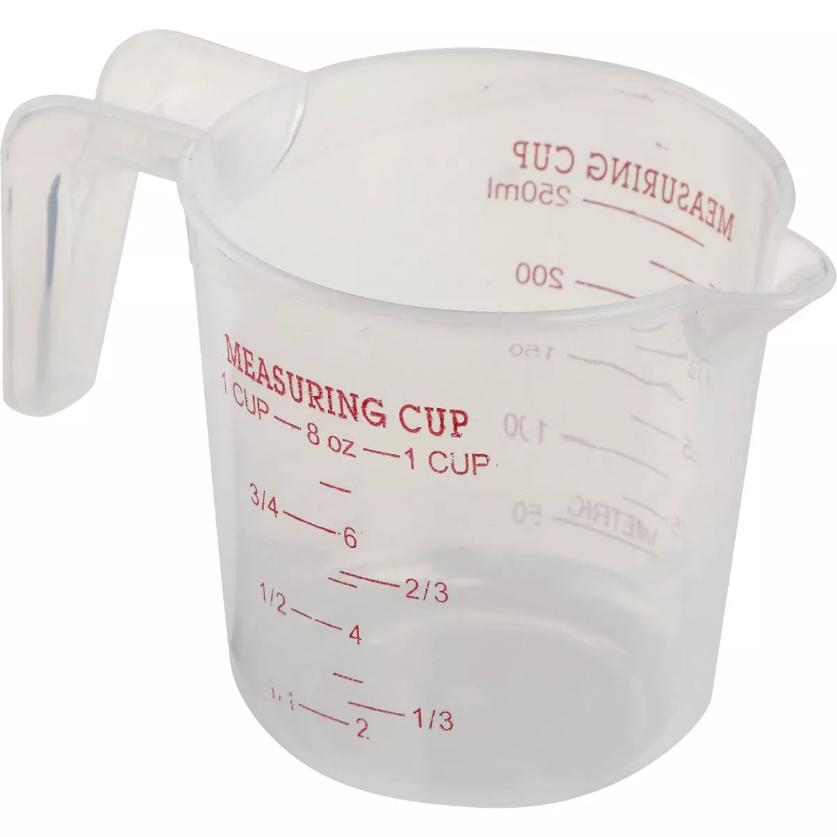 Smart Savers 1 Cup White Plastic Measuring Cup - photo 3