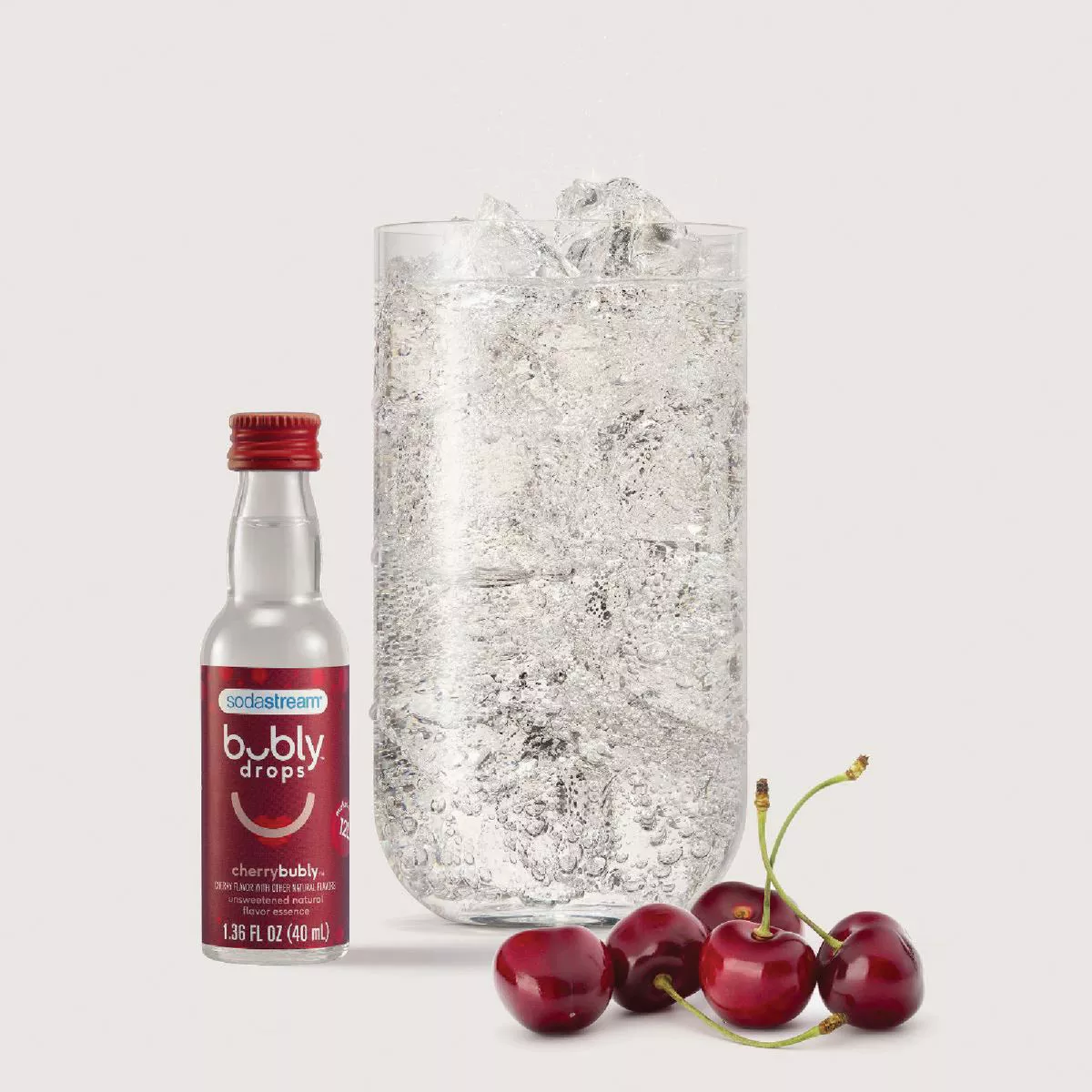 Sodastream Bubly 1.36 Oz. Cherry Drops - photo 3