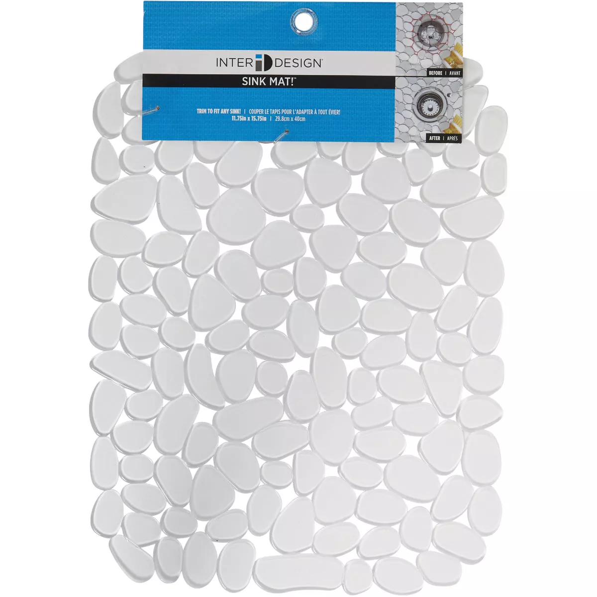 iDesign Pebblz 12 In. x 15.5 In. Clear Sink Mat - photo 2