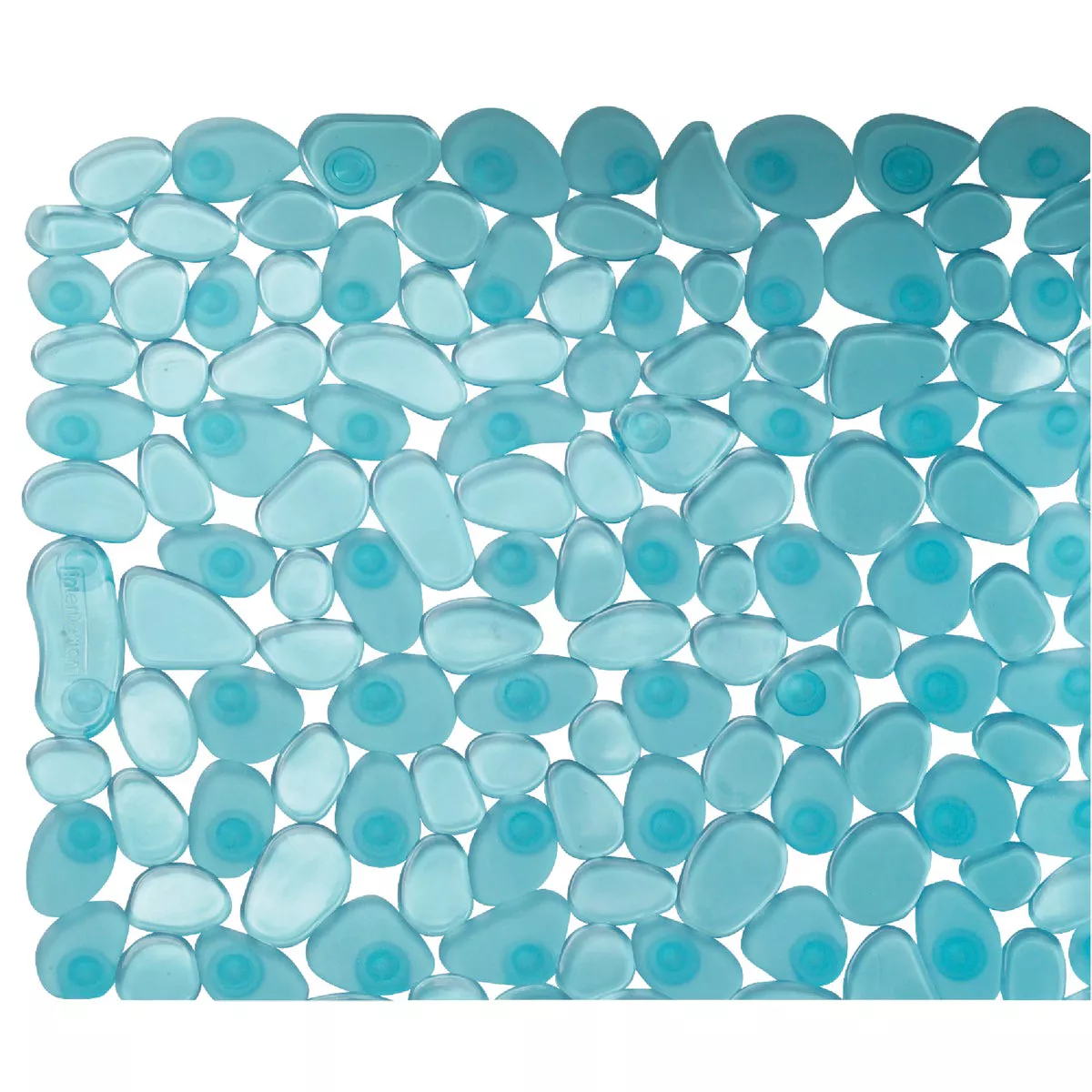 iDesign Pebblz 13.5 In. x 26 In. Blue Bath Mat - photo 3