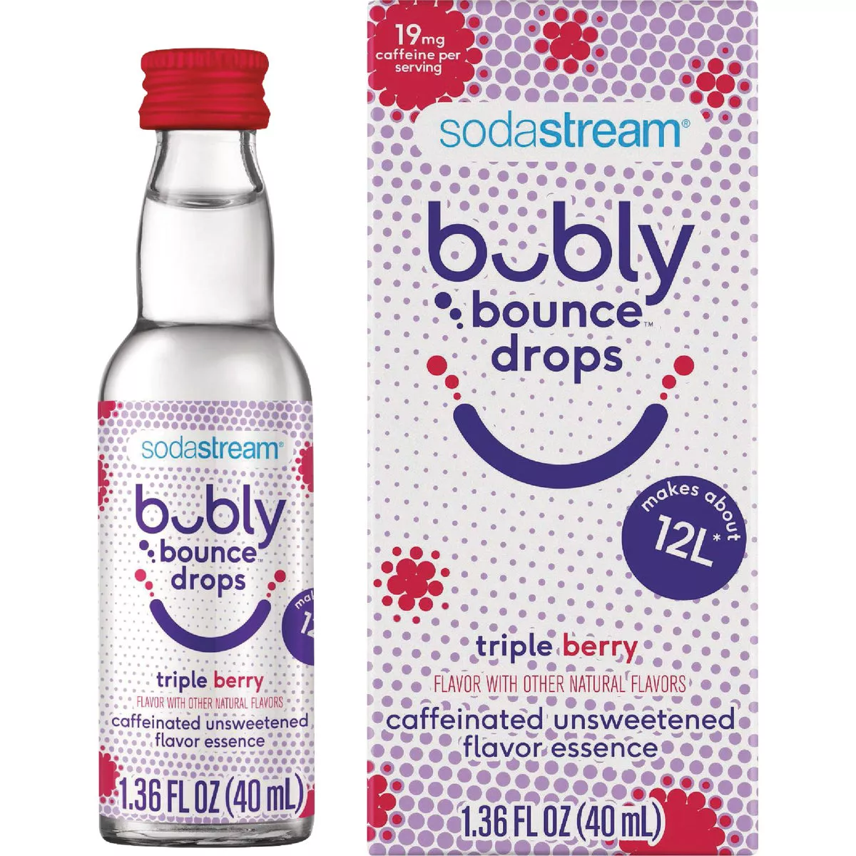 SodaStream Bubly Bounce Triple Berry Beverage Drops