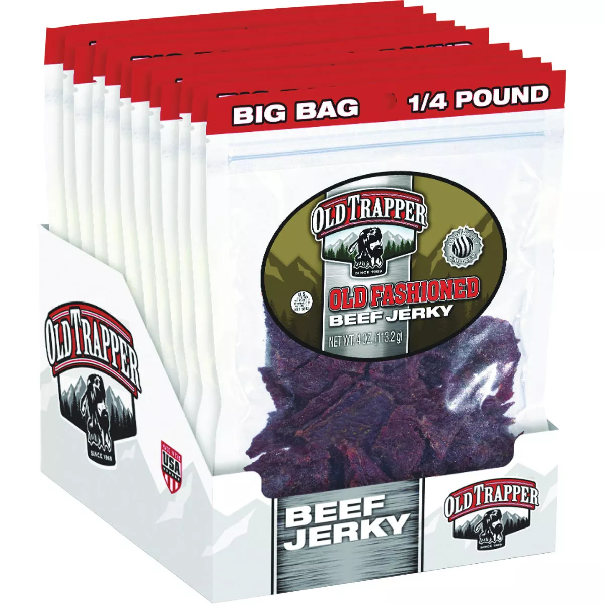 Old Trapper 4 Oz. Old Fashioned Beef Jerky - photo 2