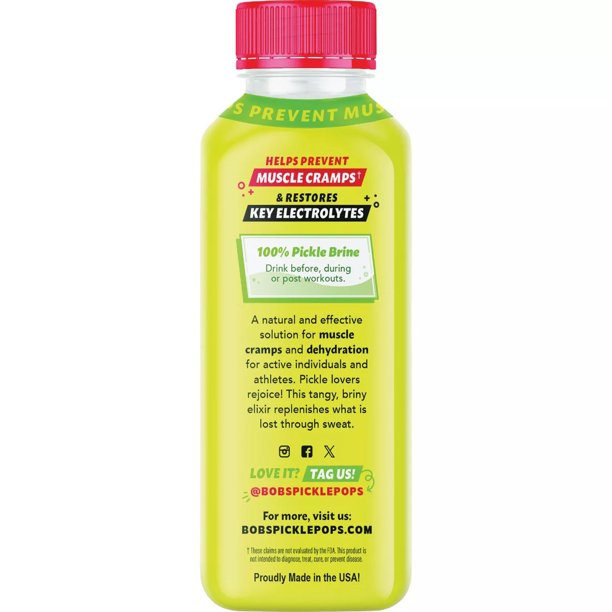 Bob's Pickle Potion 6.3 Oz. Sport Drink - photo 2