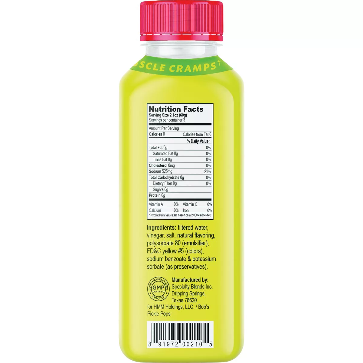 Bob's Pickle Potion 6.3 Oz. Sport Drink - photo 3