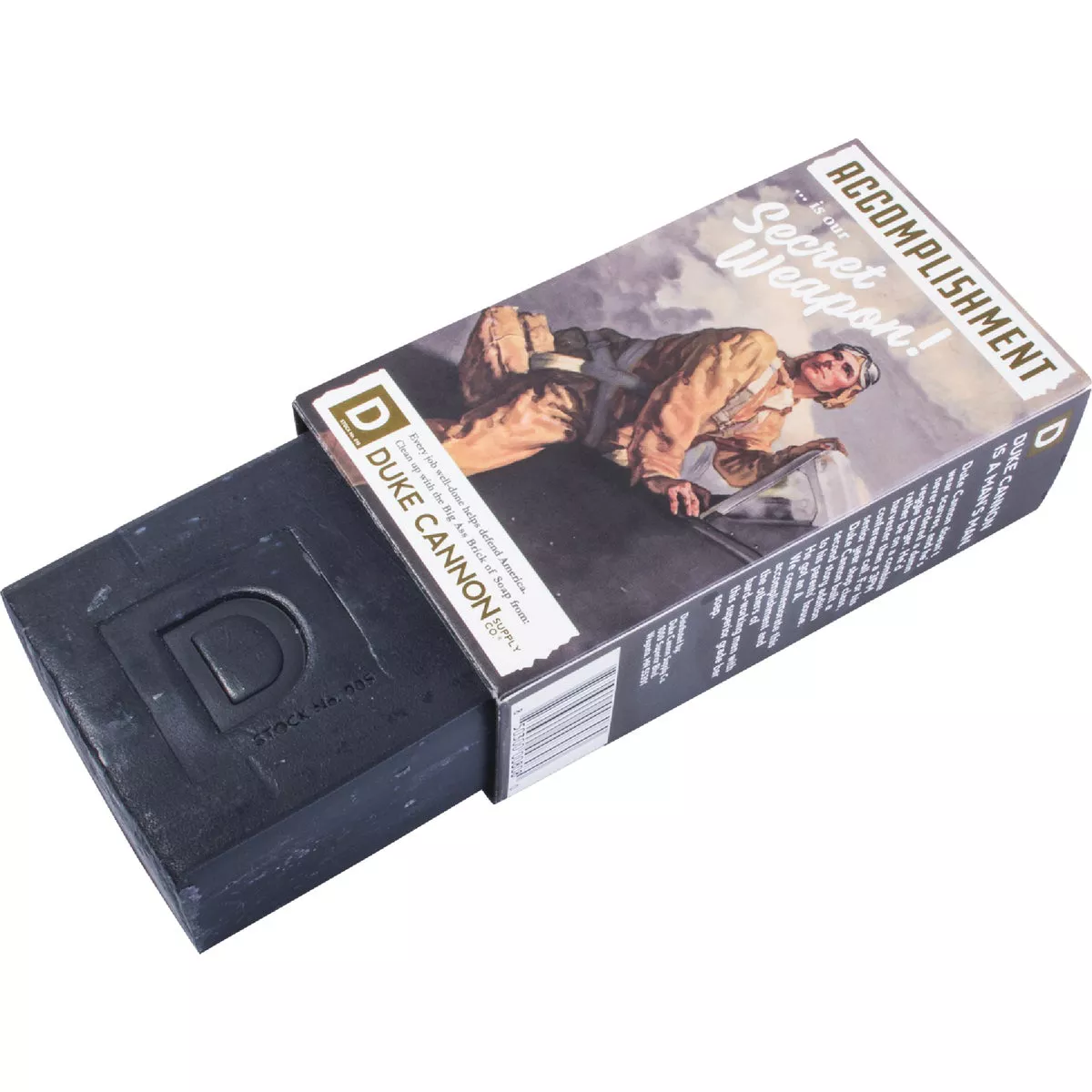 Duke Cannon 10 Oz. Bergamot & Black Pepper Big Ass Brick of Soap - photo 2