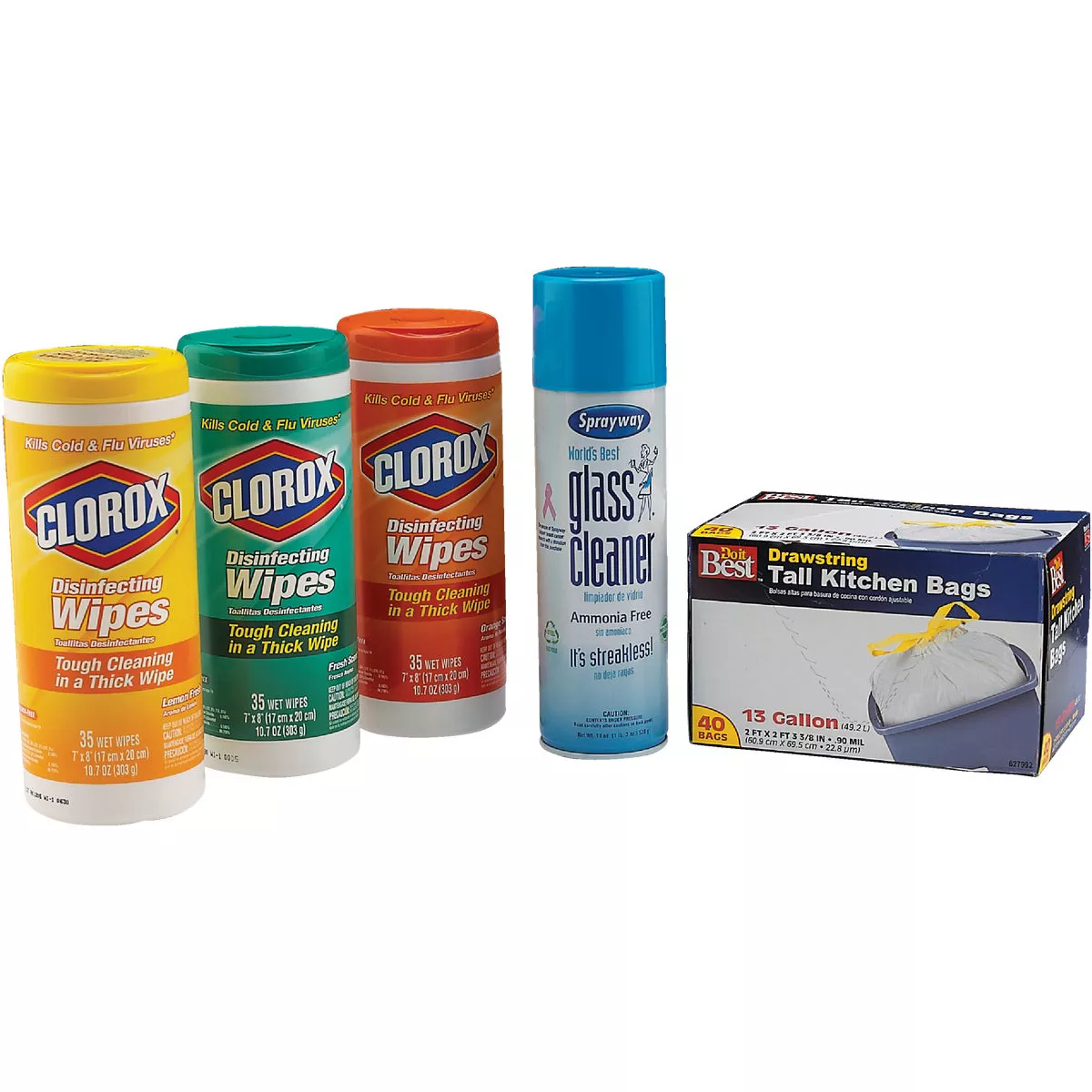 Do it Best 13 Gal. Tall Kitchen White Trash Bag (40-Count) - photo 4