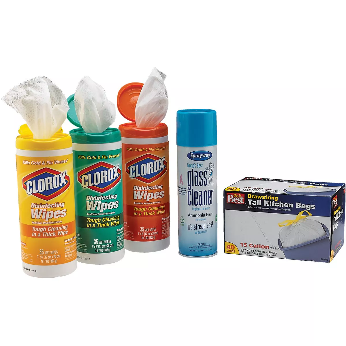 Do it Best 13 Gal. Tall Kitchen White Trash Bag (40-Count) - photo 5