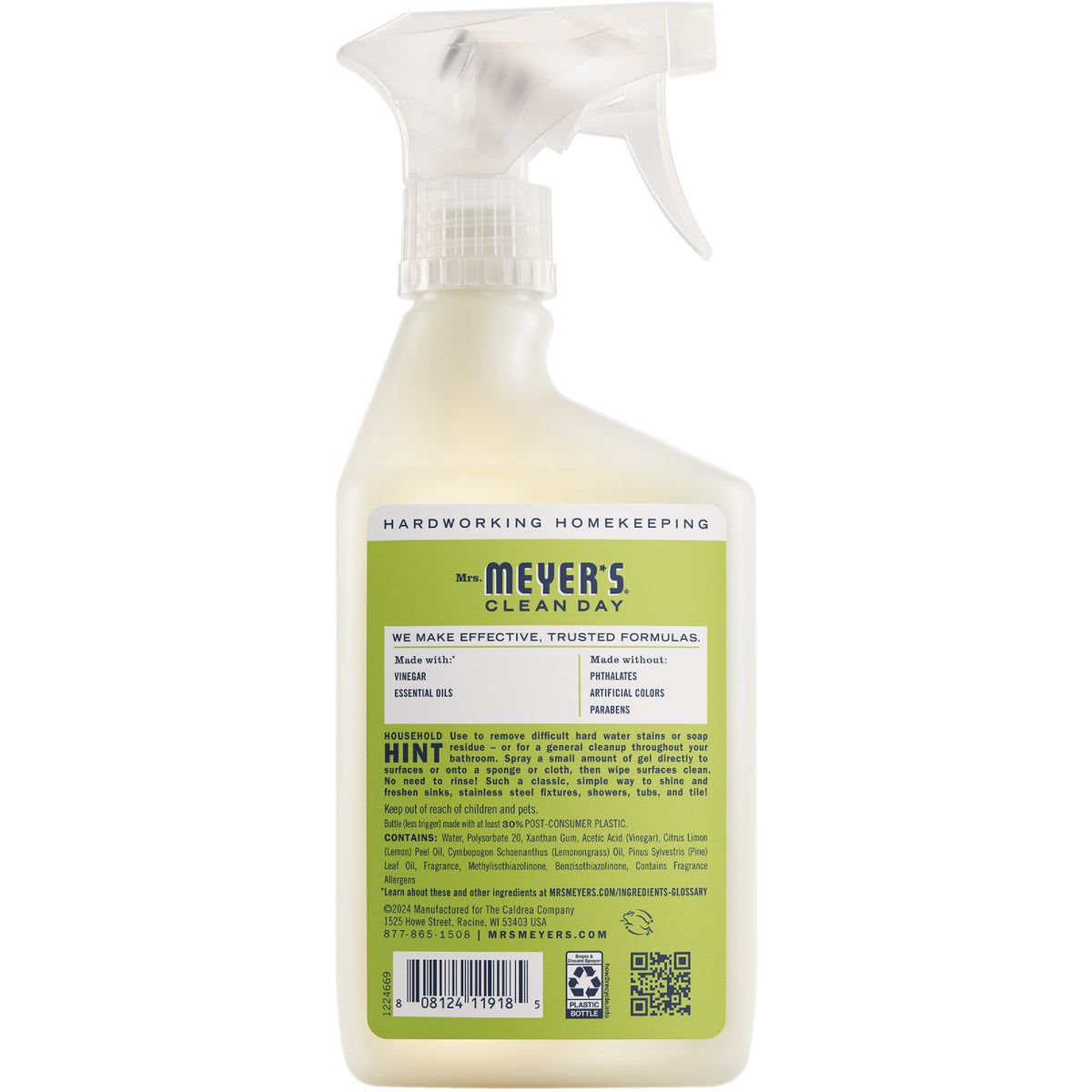 Mrs. Meyer's Clean Day Lemon Verbena Vinegar Gel | True Value Hardware