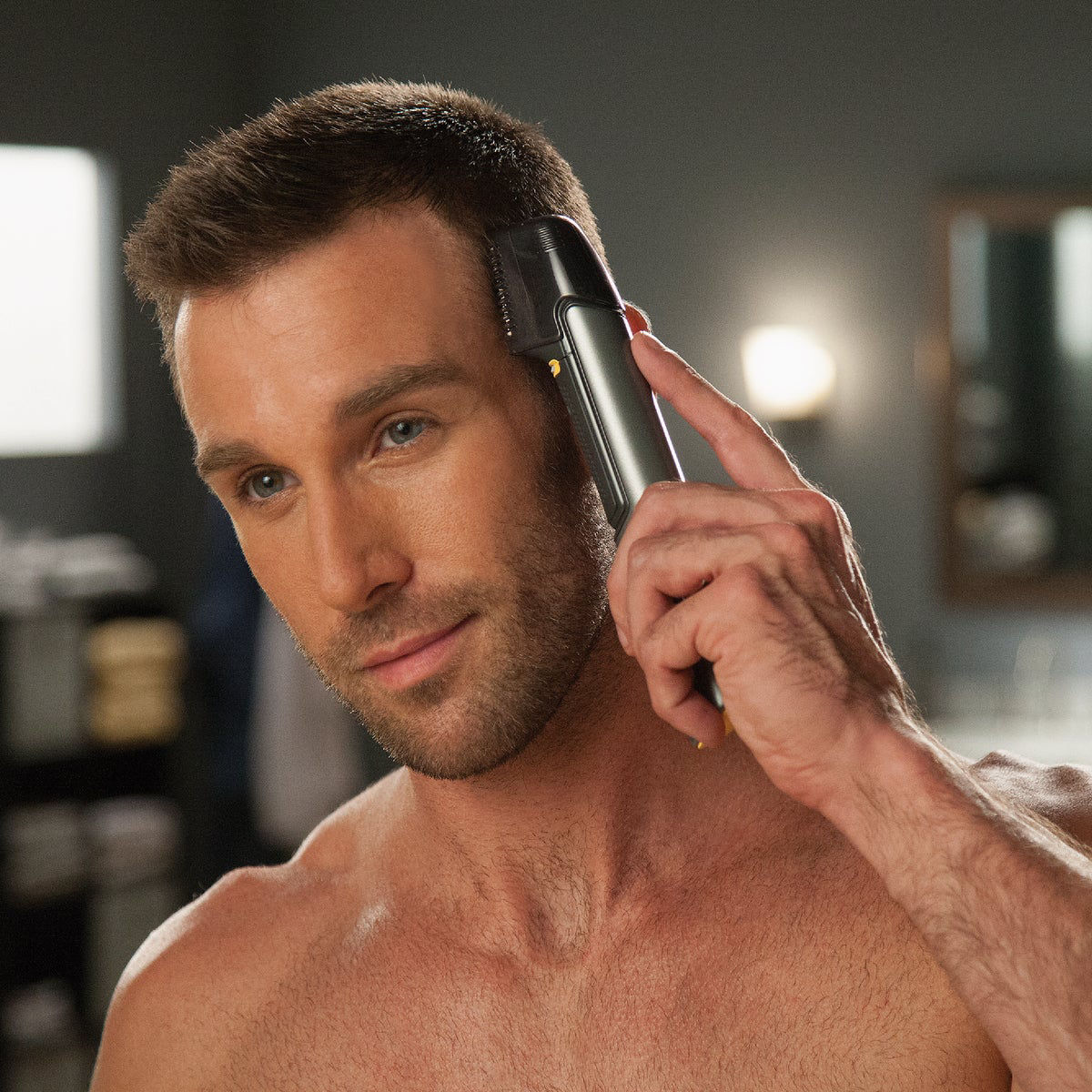Microtouch titanium trim hair beard trimmer do it best