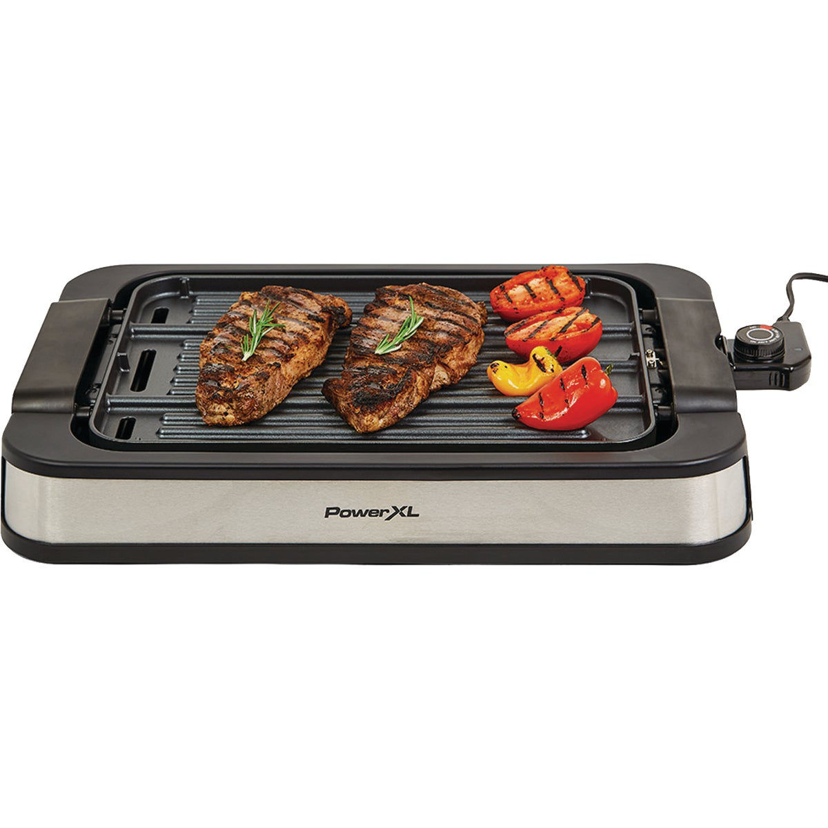 4-in-1 Indoor Grill & Electric Griddle Combo with Bacon Cooker