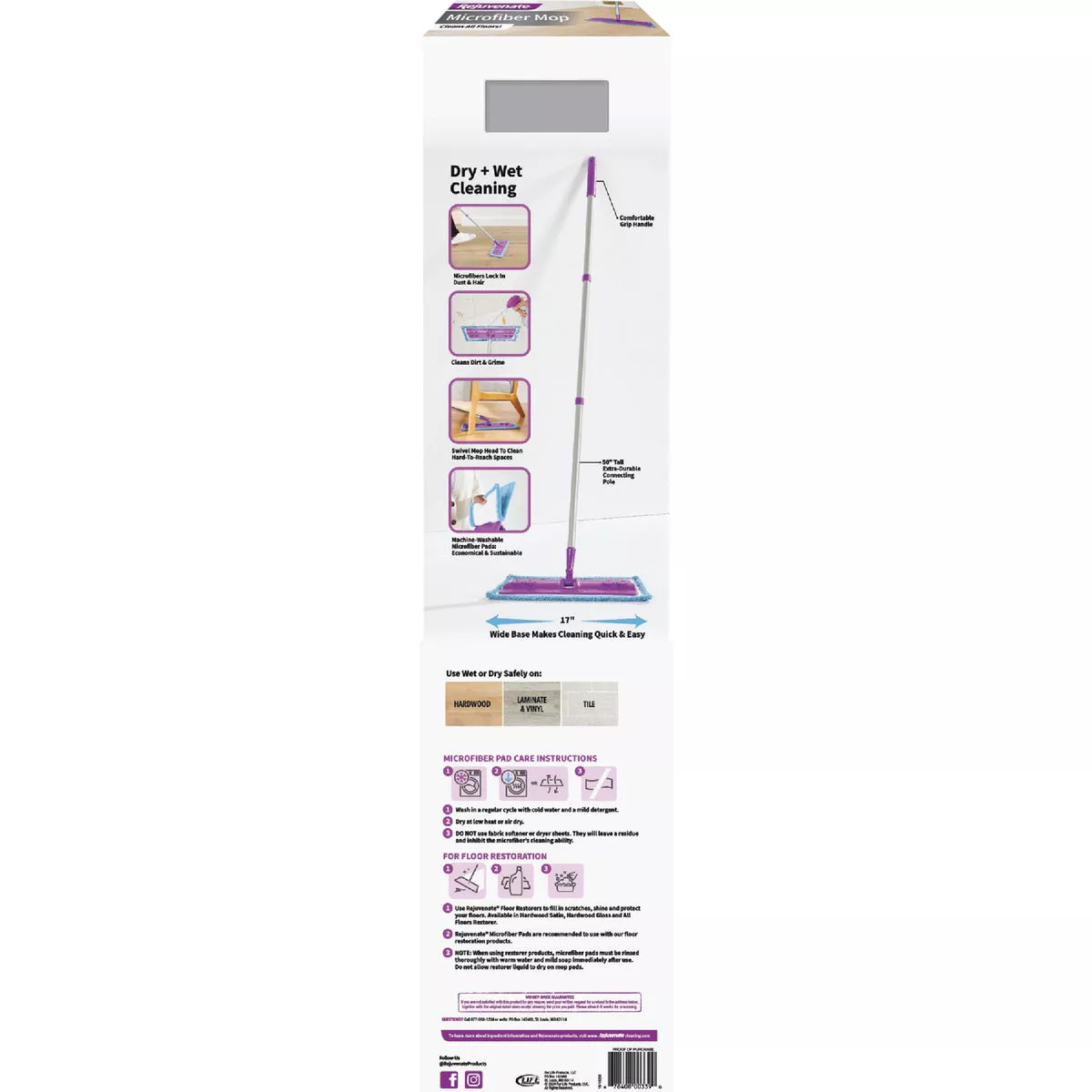 Rejuvenate Microfiber Floor Mop Kit - photo 2