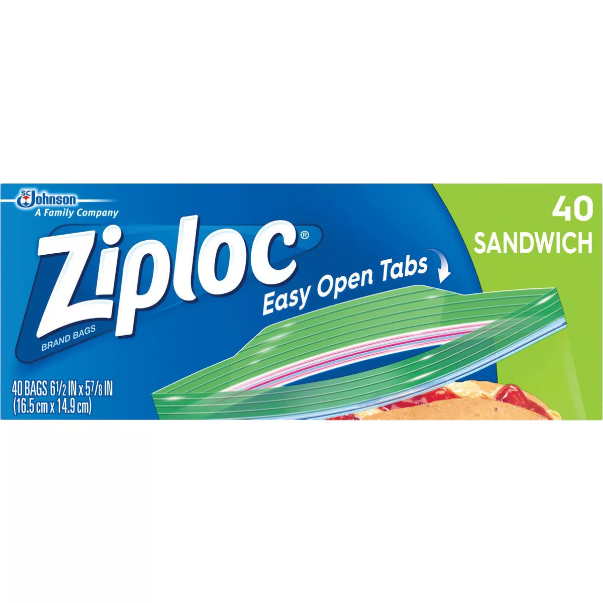 Ziploc Sandwich Food Storage Bag (50-Count)