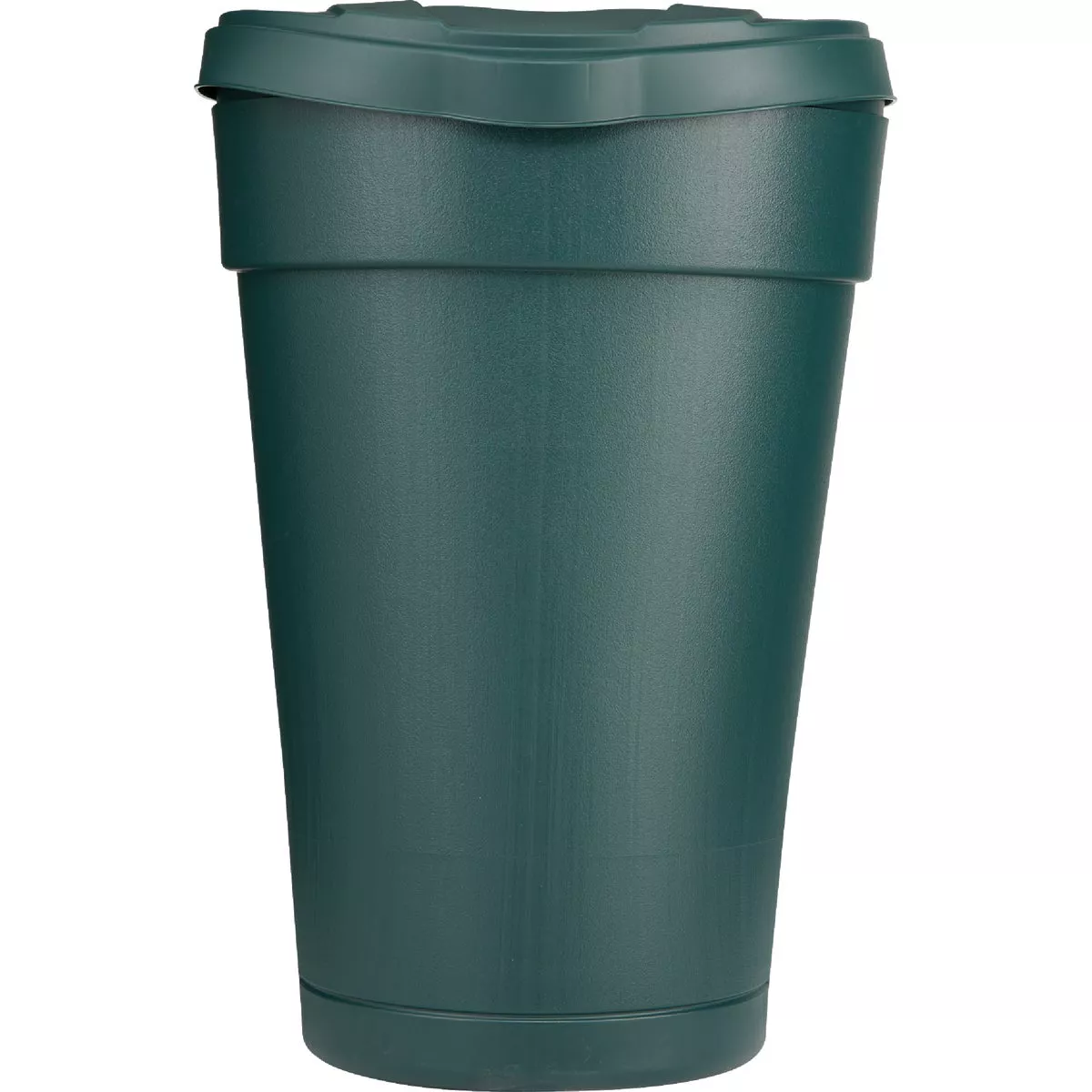 United Solutions 50 Gal. Green Plastic Wheeled Outdoor Trash Can with Lid - photo 2