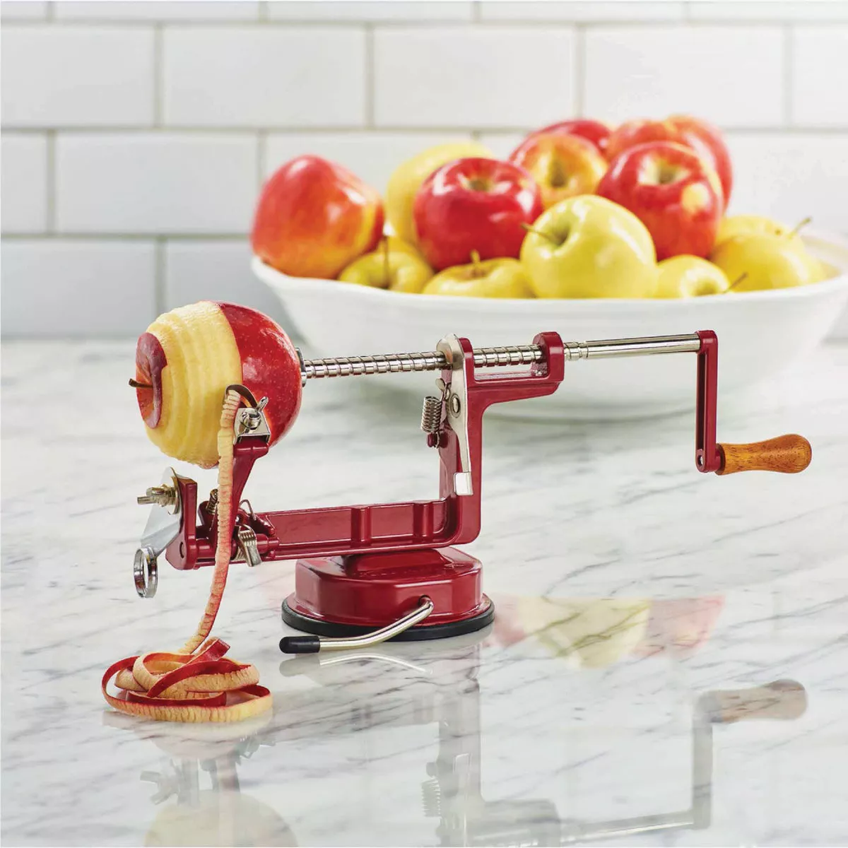 Amco Peel Away Apple Peeler with Suction Base - photo 3