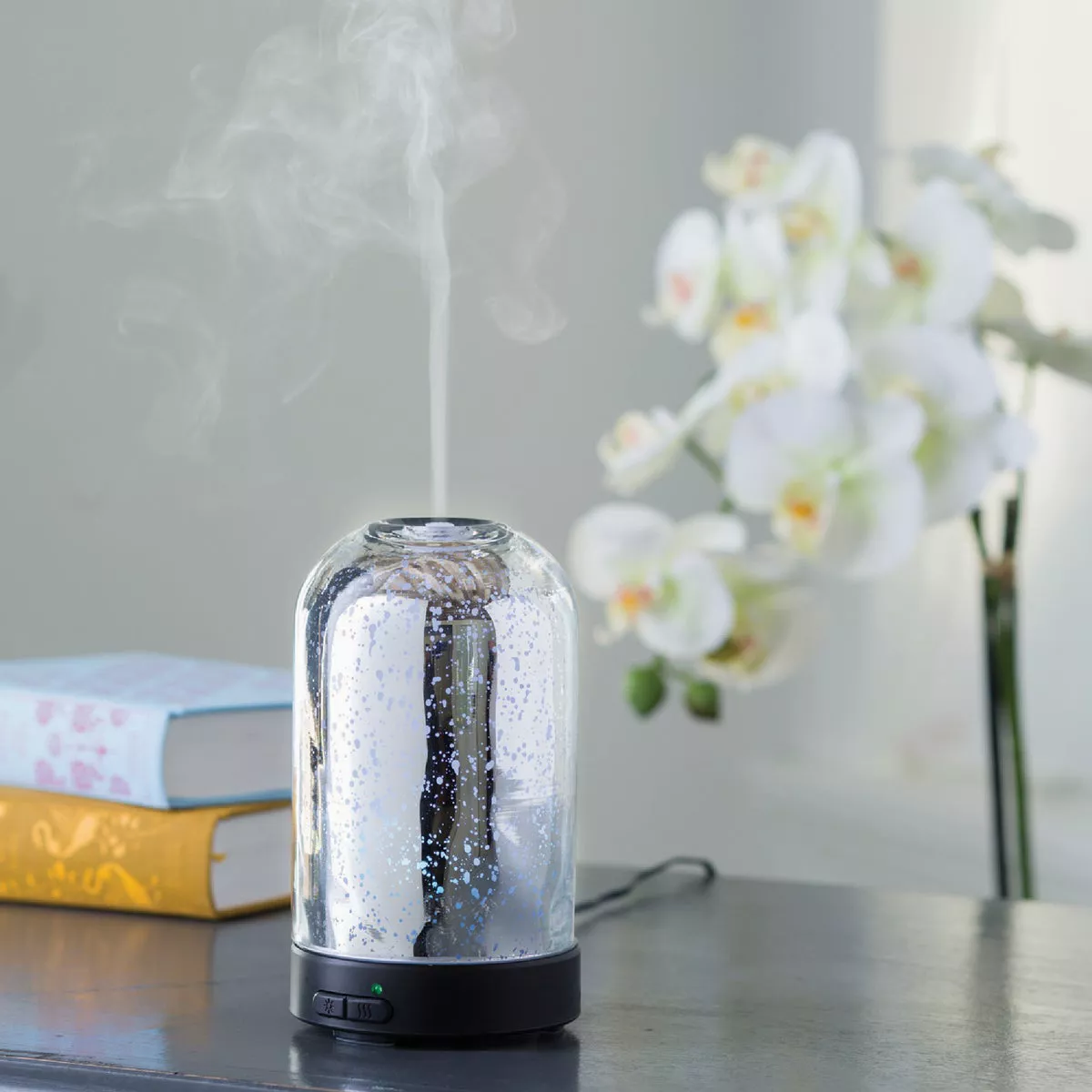 Candle Warmers Airome Ultra Sonic Essential Oil Diffuser - Mercury Glass - photo 3