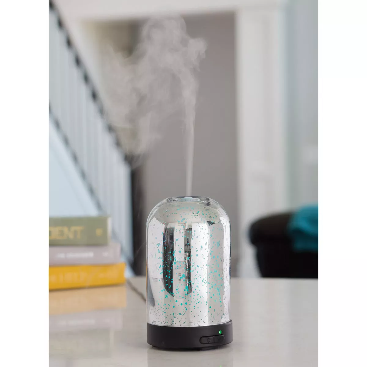 Candle Warmers Airome Ultra Sonic Essential Oil Diffuser - Mercury Glass - photo 2