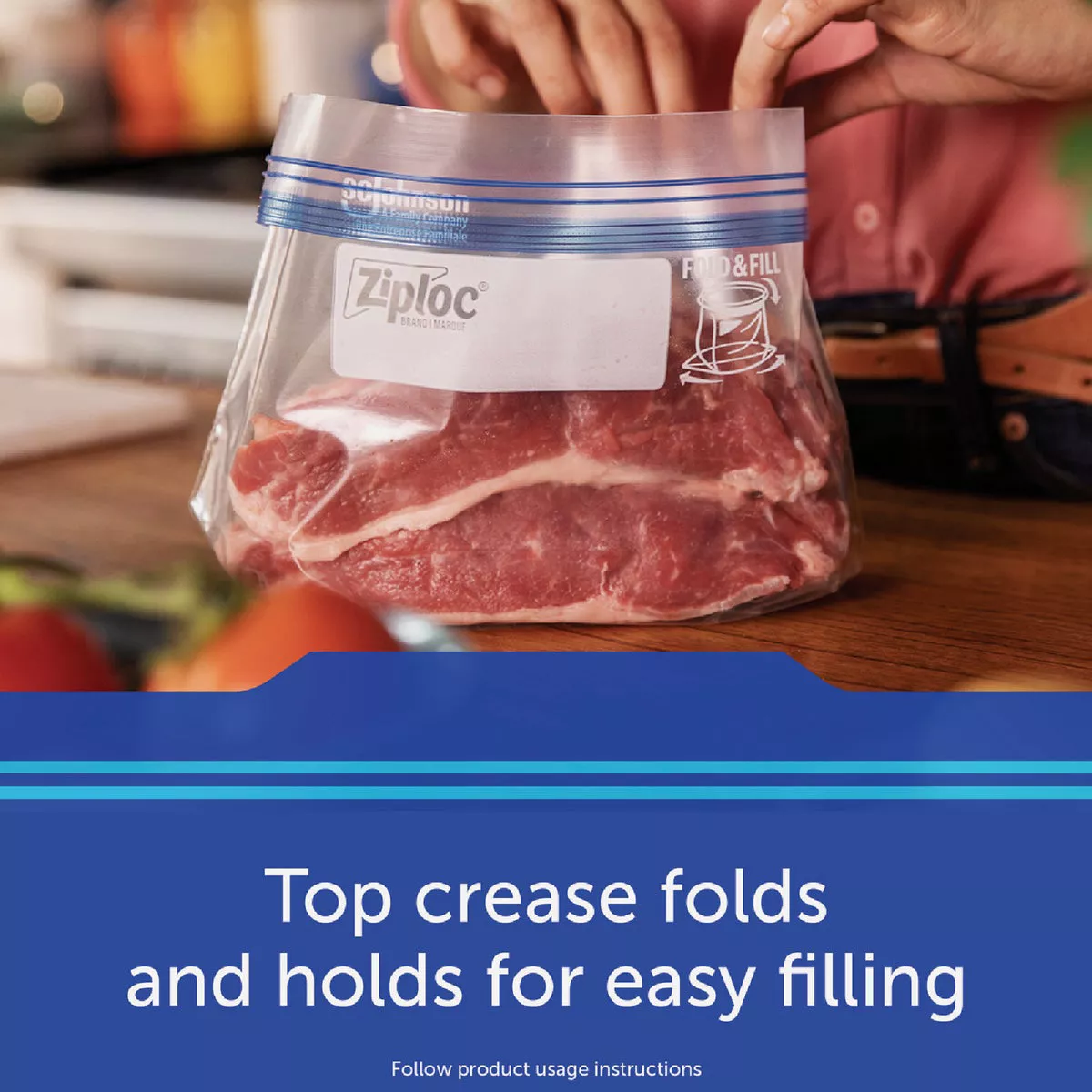 Ziploc Qt. Freezer Bag (38-Count) - photo 3