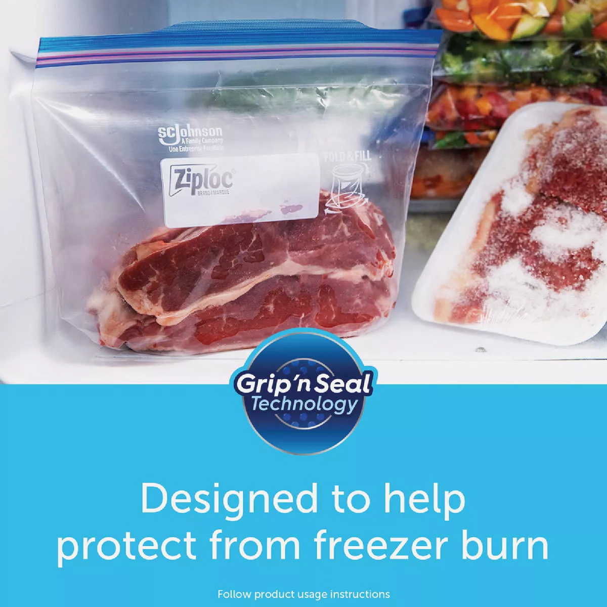 Ziploc Qt. Freezer Bag (38-Count) - photo 4