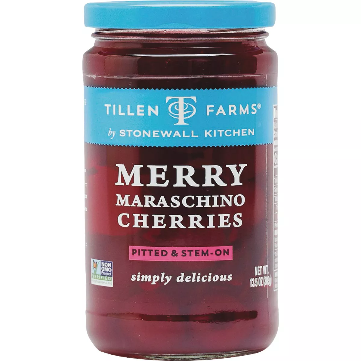 Tillen Farms 13.5 Oz. Merry Maraschino Cherries