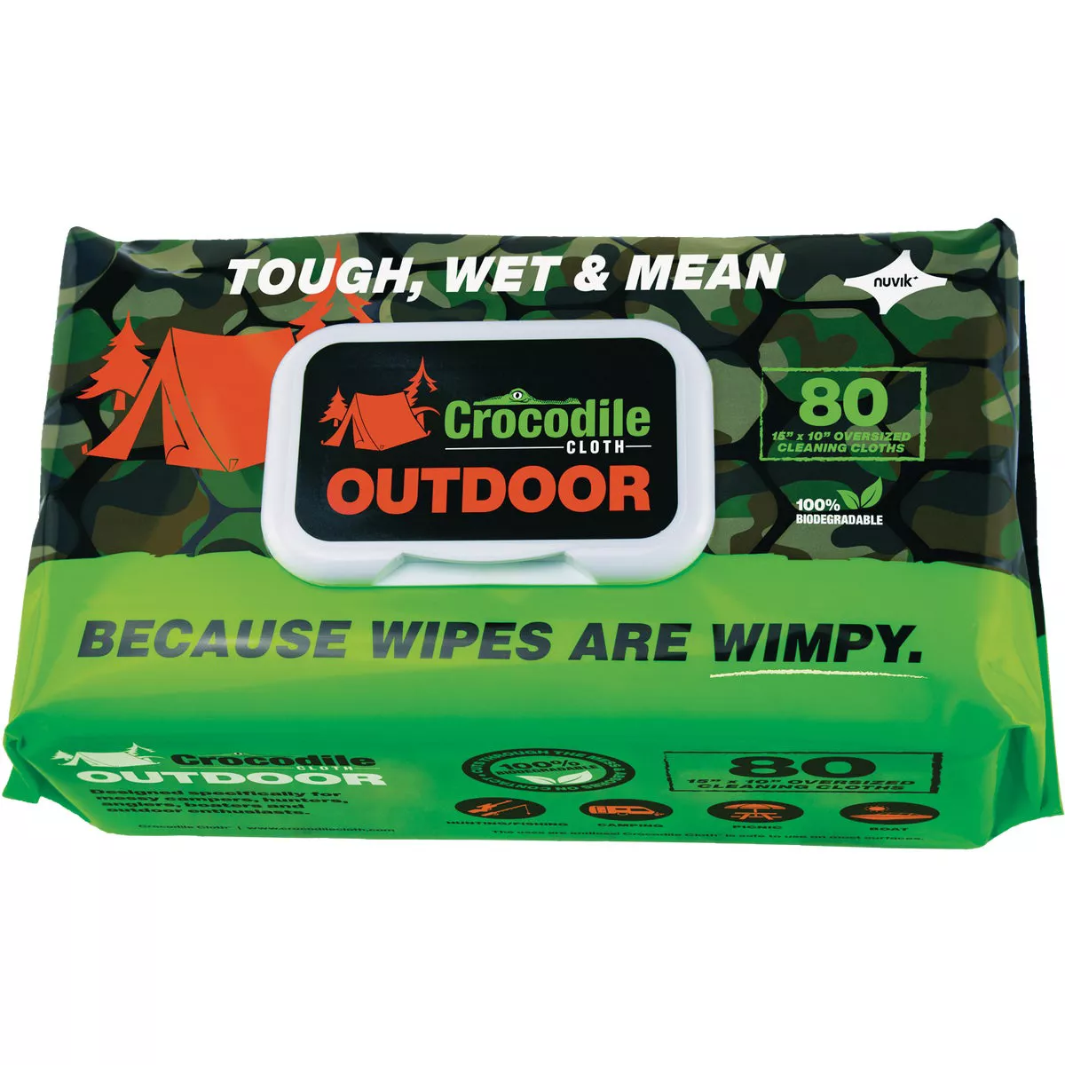 Crocodile Cloth Outdoor Huge Cleaning Cloth (80-Count)