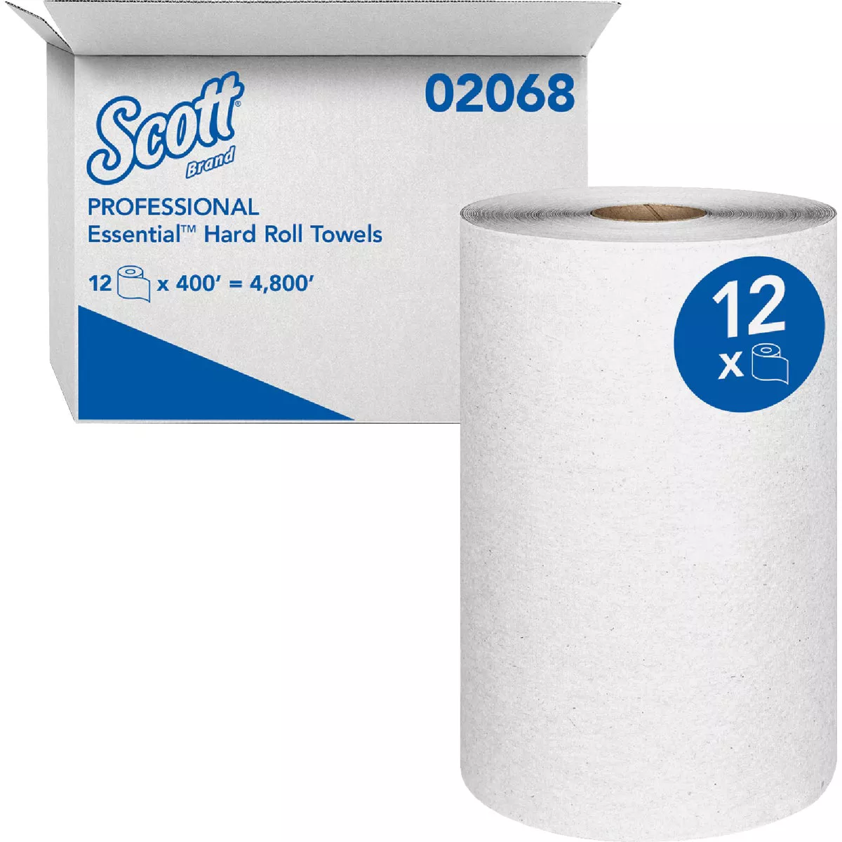 Kimberly Clark Scott Slimroll White Hard Roll Towels (6-Count)