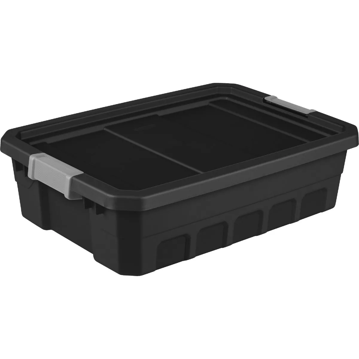 Sterilite 10 Gal./38L Black Stacker Storage Tote