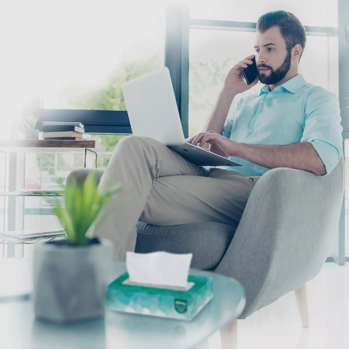 Kleenex Comfort Touch 100 Count 2-Ply White Facial Tissue (36-Pack) - photo 2