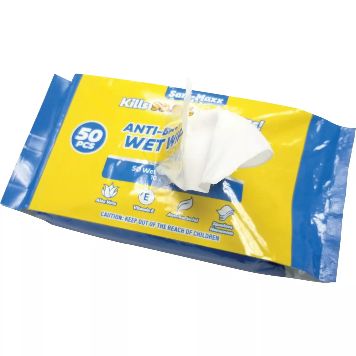Sani-Maxx Antibacterial Wet Wipe (50 Pack) - photo 2
