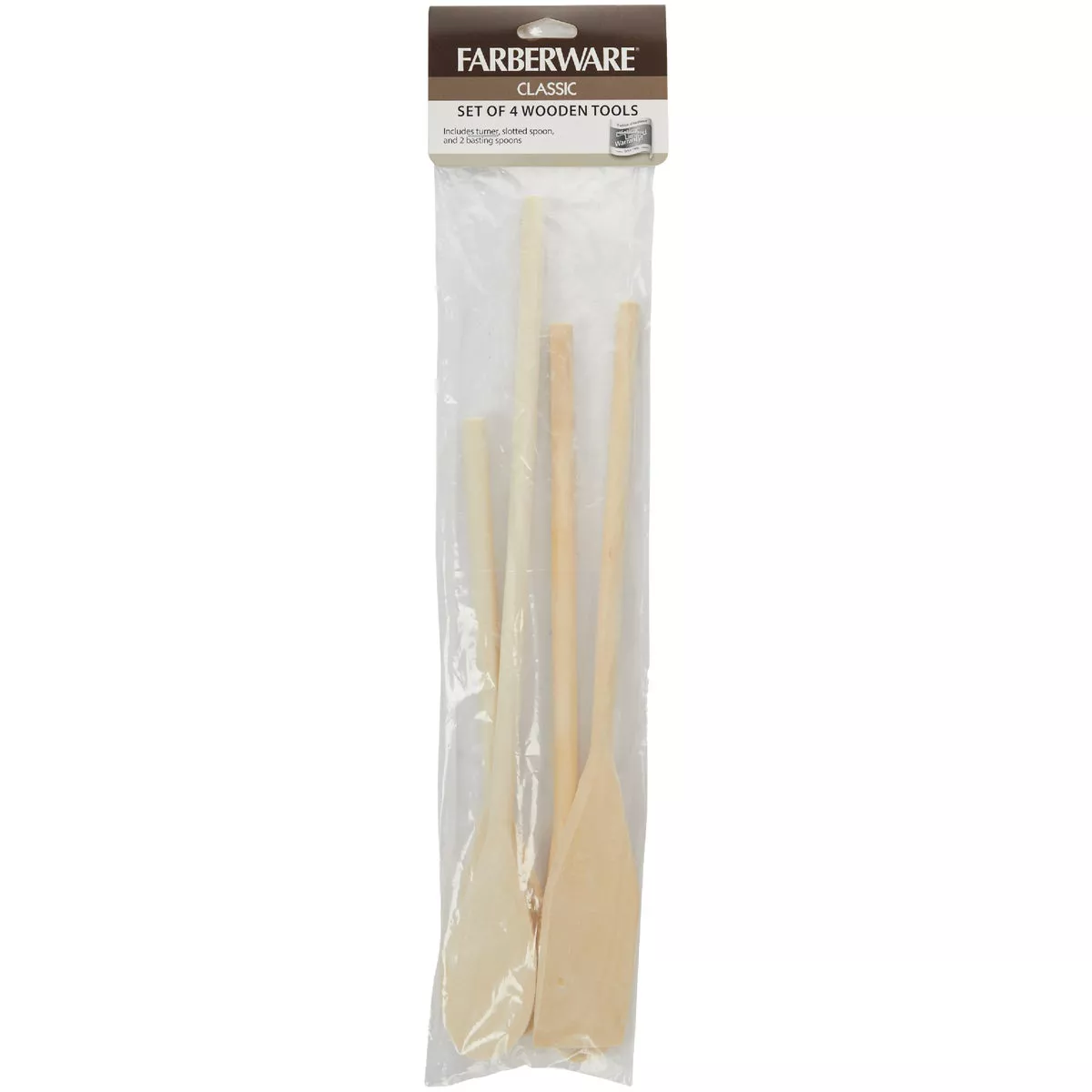 Farberware Classic Wood Cooking Tools (4-Piece) - photo 2