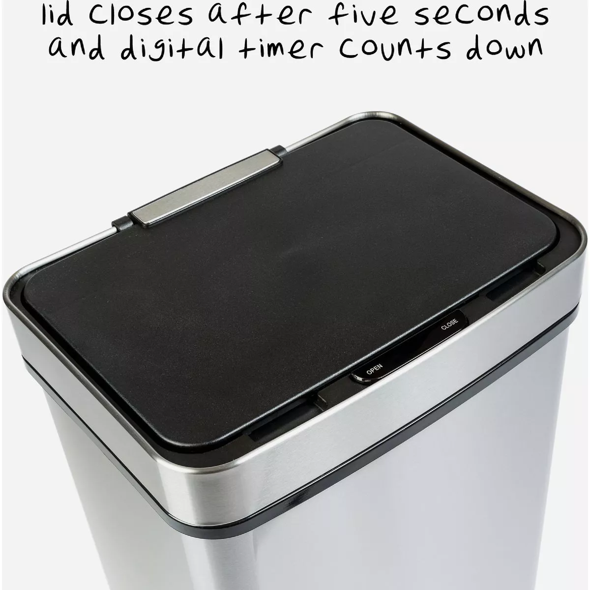 Ninestars 13 Gal. Motion Sensor Trash Can - photo 7