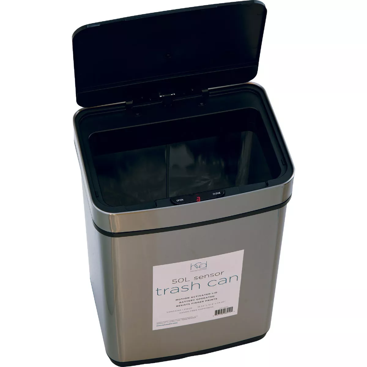 Ninestars 13 Gal. Motion Sensor Trash Can - photo 4