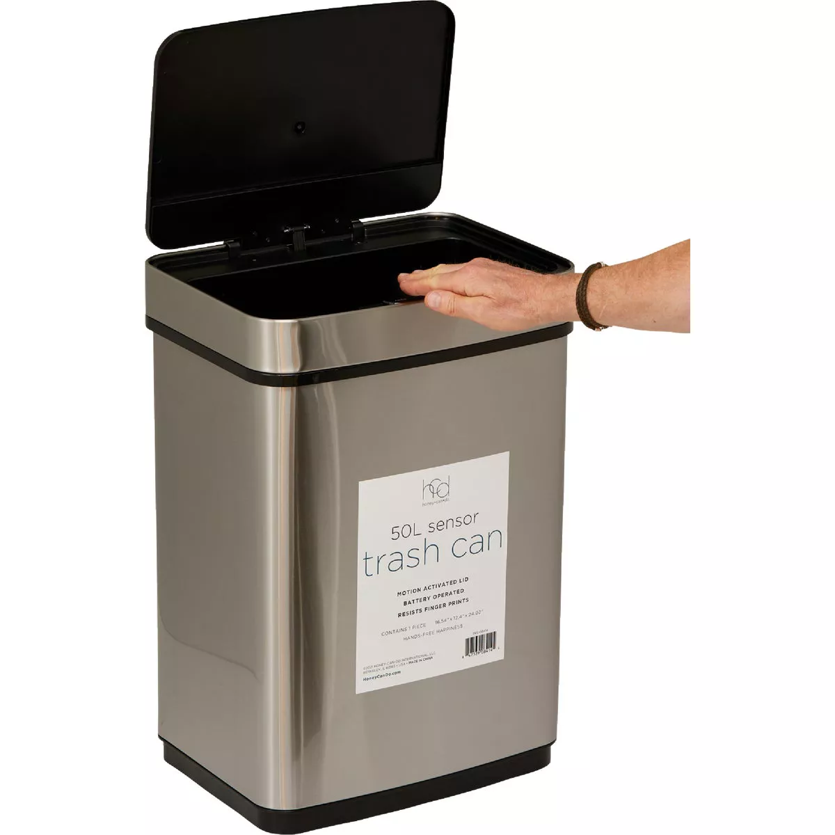 Ninestars 13 Gal. Motion Sensor Trash Can - photo 5