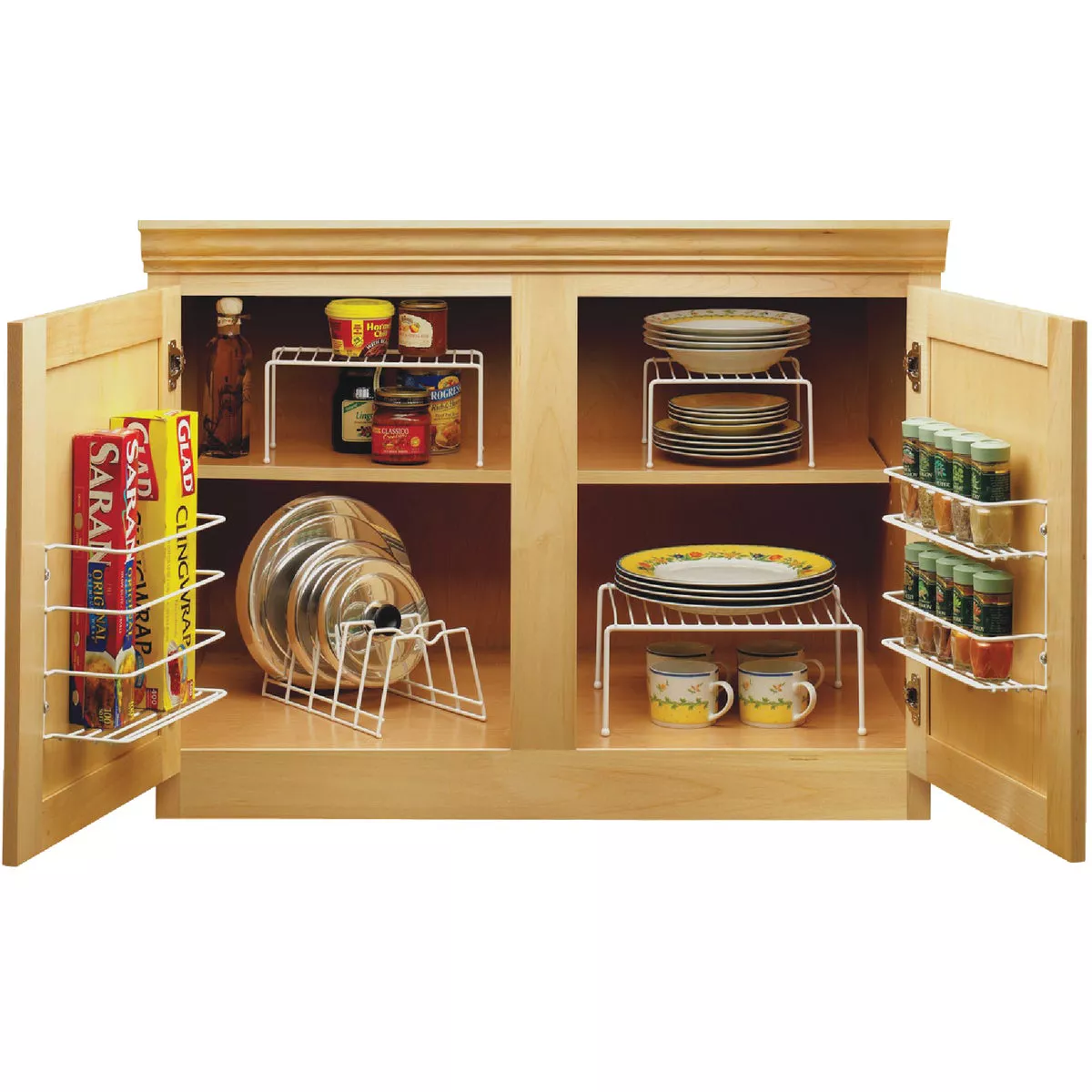 Grayline 6-Piece Cabinet Organizer Set