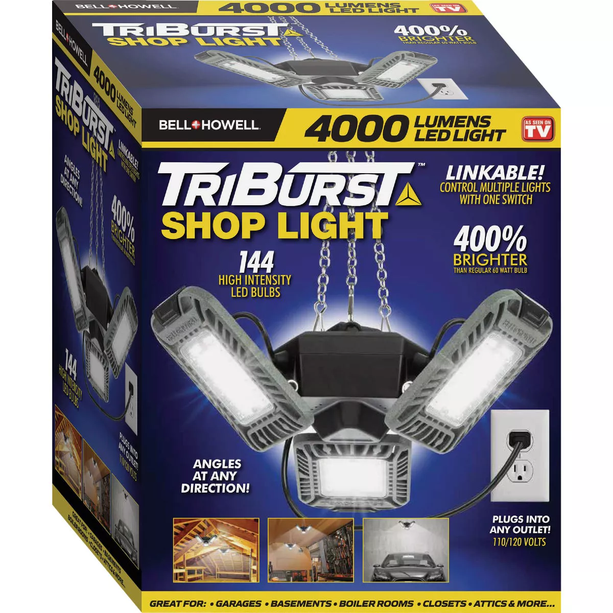 Bell+Howell Triburst 4000 Lumen Shop Light - photo 5