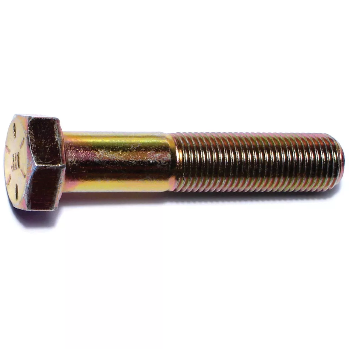 Midwest Fastener 1/2 In.-20 x 2-1/2 In. Zinc Plated Grade 8 Steel Fine Thread Hex Cap Screw