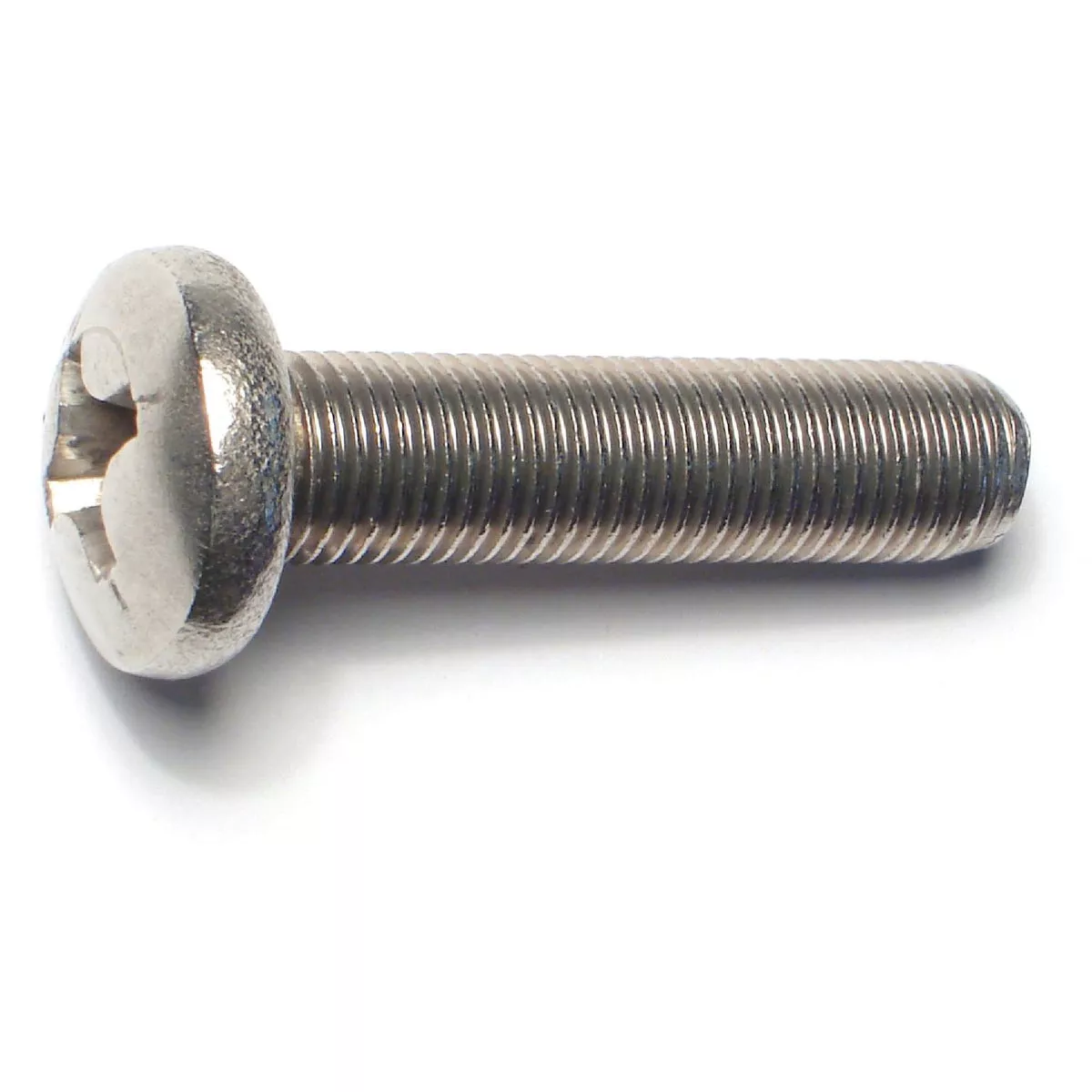Midwest Fastener 3/8 In.-24 x 1-1/2 In. 18-8 Stainless Steel Fine Thread Phillips Pan Head Machine Screws (4 Ct.)