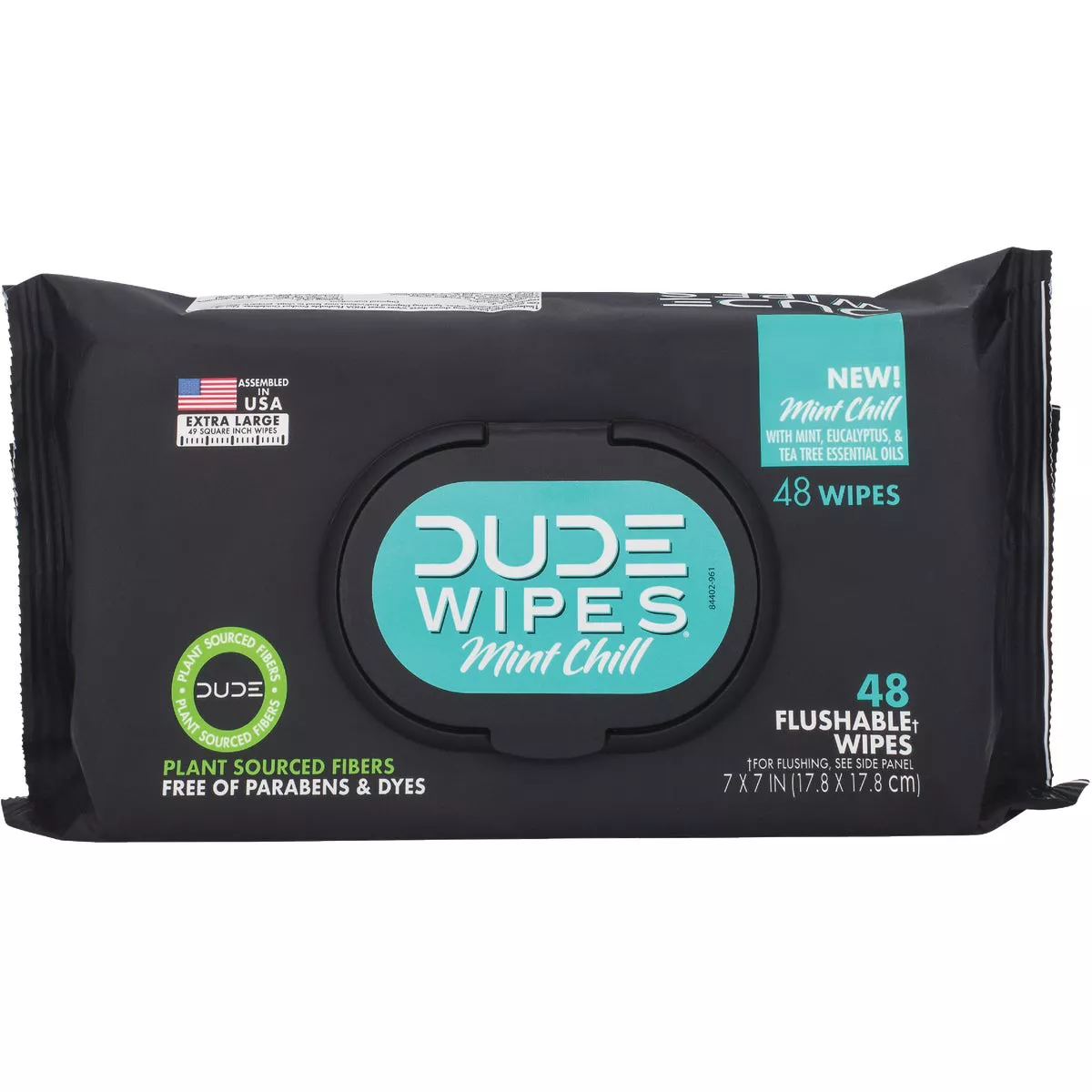 Dude Wipes Mint Chill Flushable Wipes (3-Pack) - photo 2