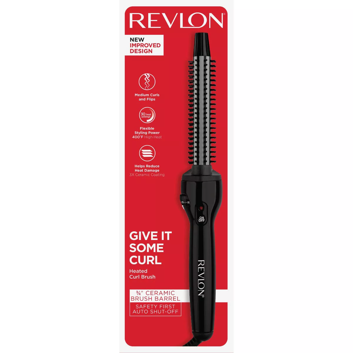 Revlon 3/4 In. Ceramic Brush Iron - photo 3
