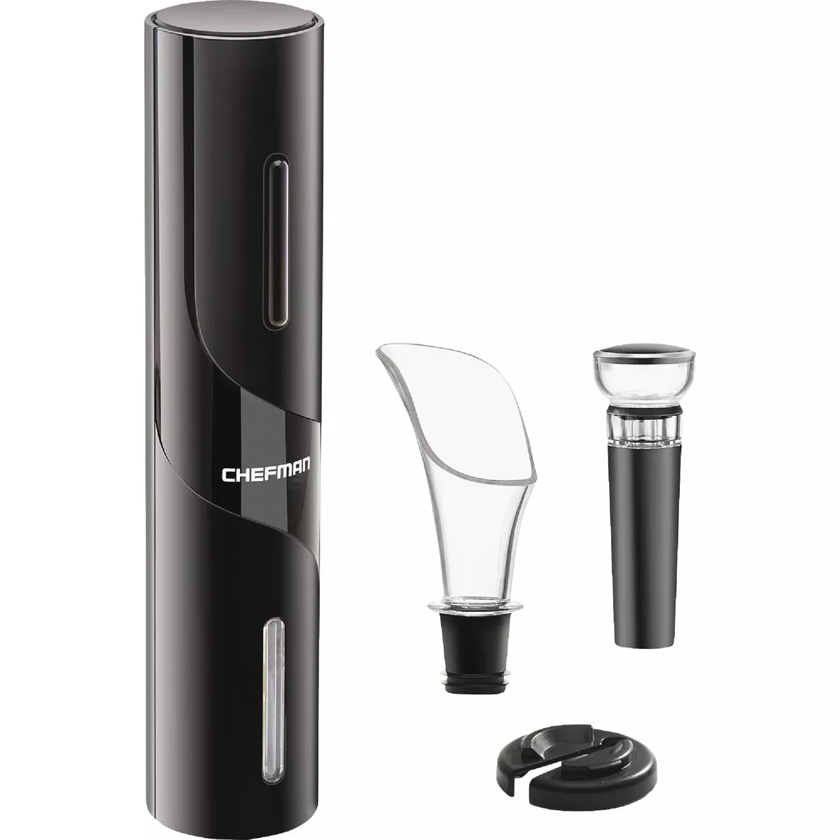 Chefman Battery Operated Wine Opener with Accessories