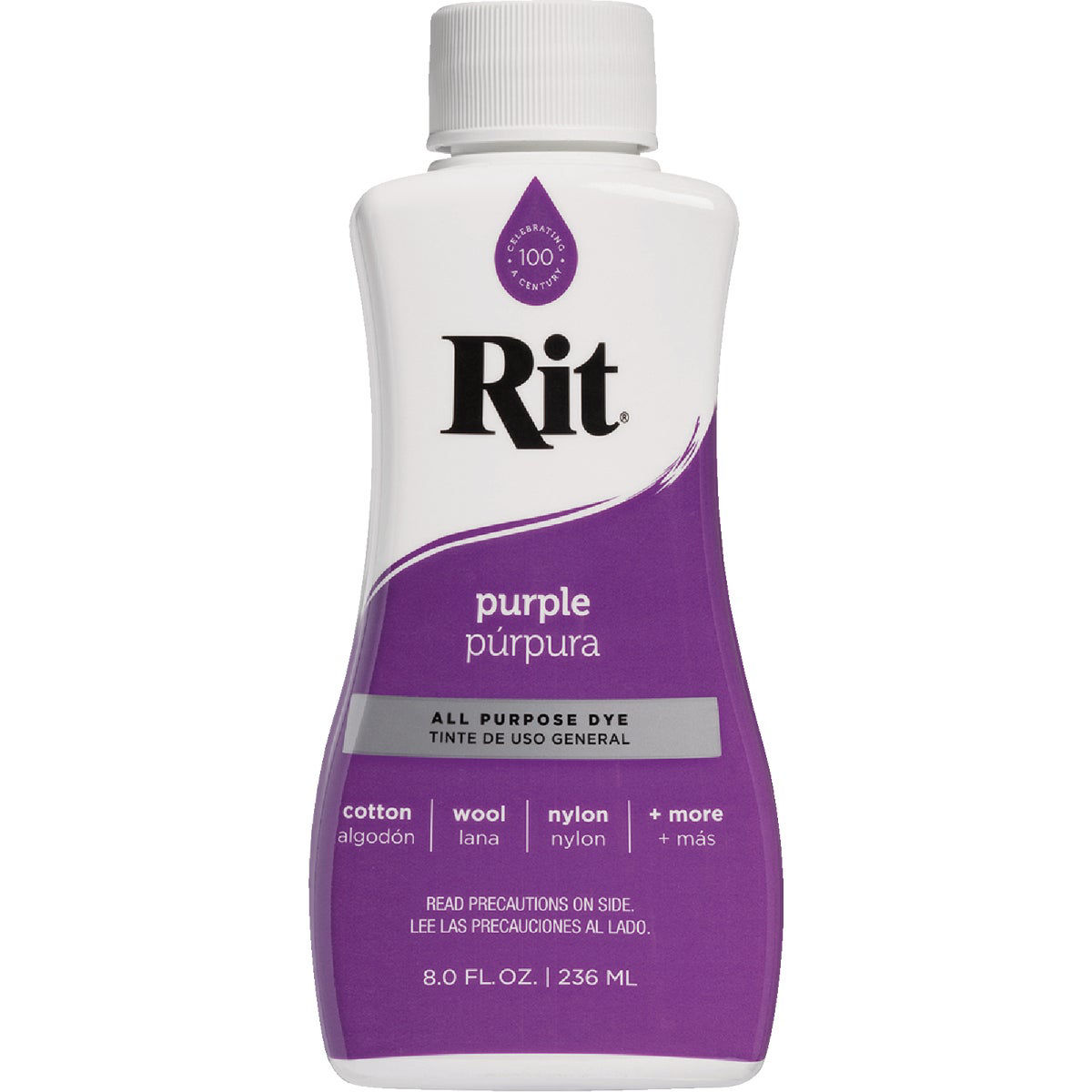 Rit All Purpose Dye, Purple - 8.0 fl oz