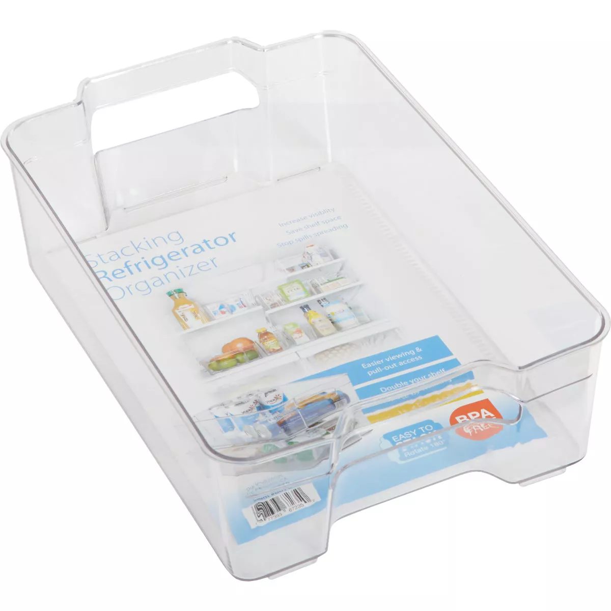 Dial 8.5 In. x 3.75 In. x 12.5 In. Stacking Refrigerator Organizer - photo 3