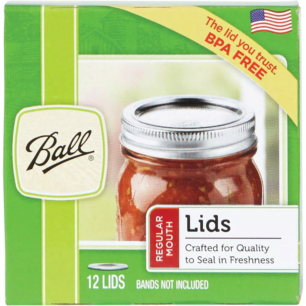 Ball Regular Mouth SureTight Lids (12-Count) - photo 2