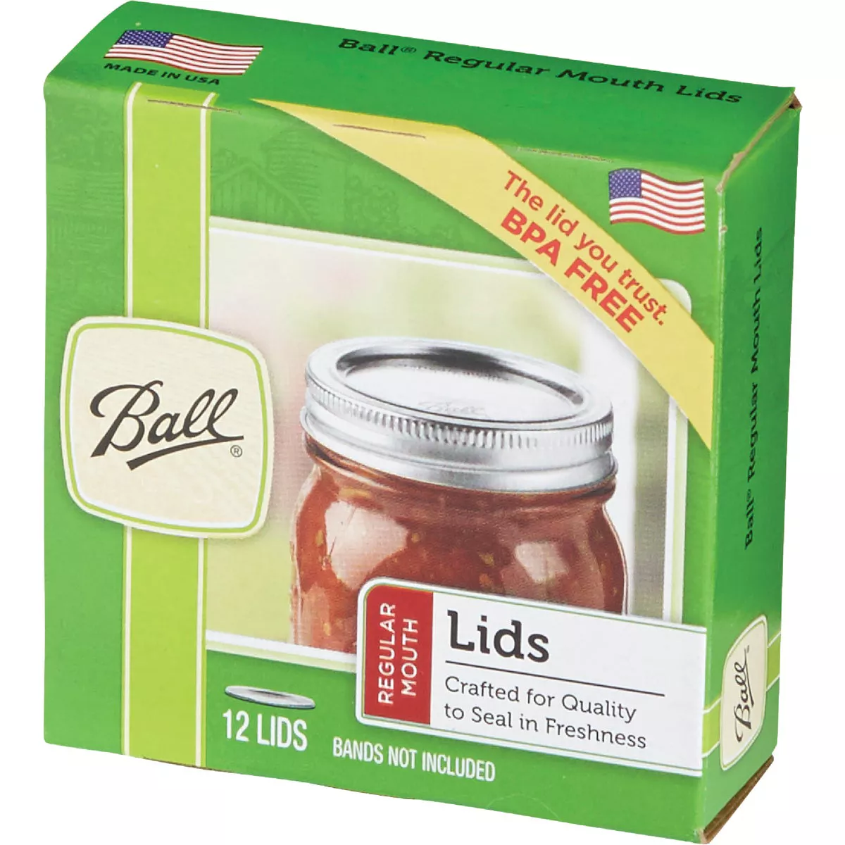 Ball Regular Mouth SureTight Lids (12-Count) - photo 3